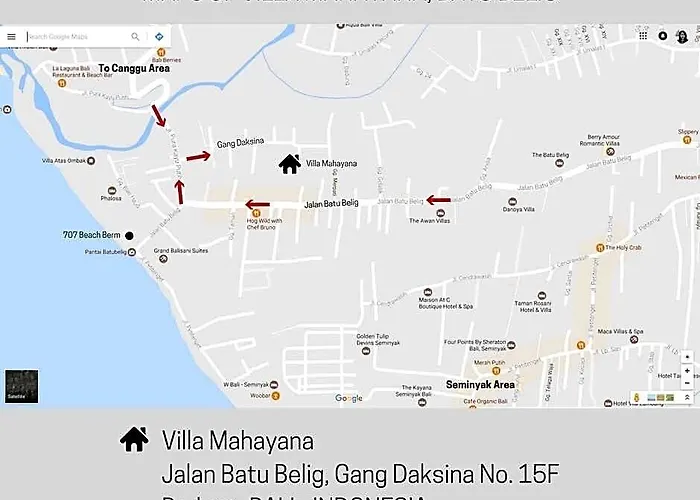 Mahayana 3br -7min Access & 10min To Canggu 5*